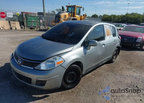 2010 Nissan Versa 1.8S из США, поврежденный, VIN 3N1BC1CP0AL444436